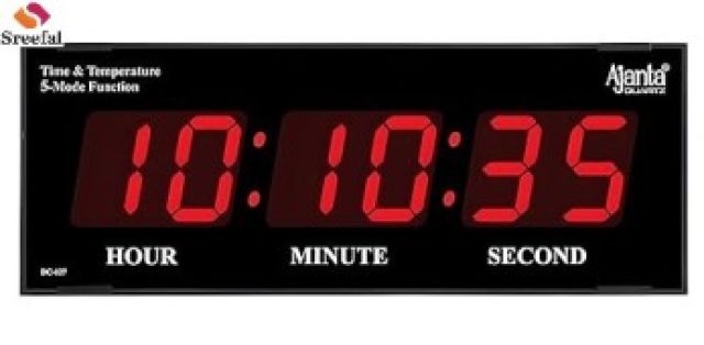 Ajanta Quartz Digital Wall Clock