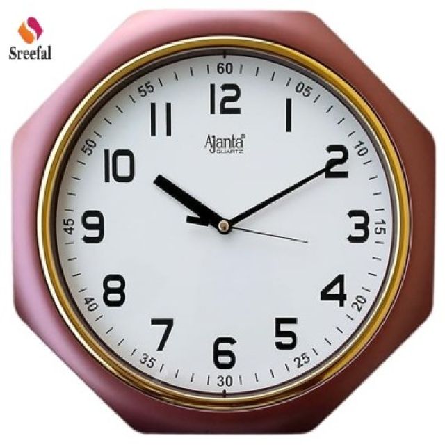 Ajanta Plastic Analog Wall Clock